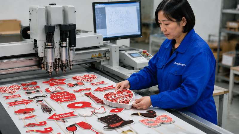 valentines day photo props Manufacturing Process 