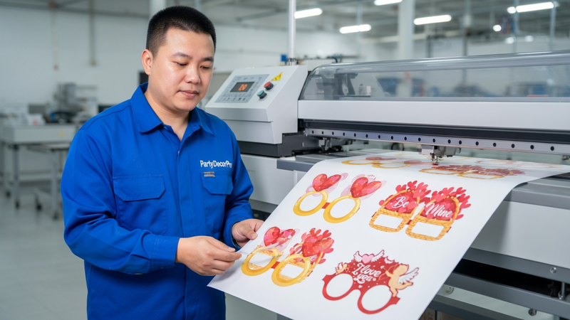 valentines photo props Manufacturing Process 
