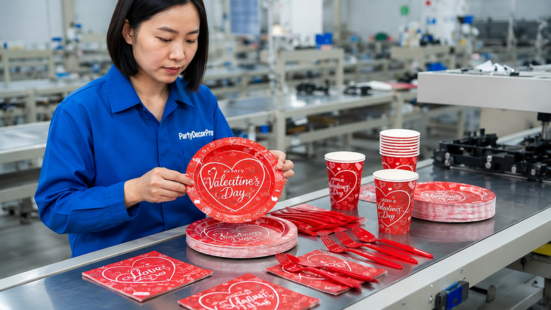 valentines tableware Manufacturing Process 