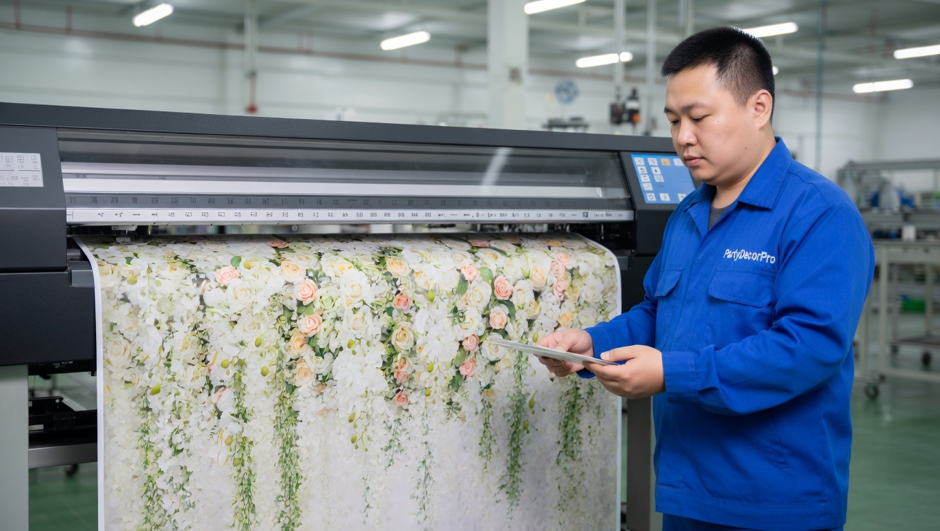 wedding backdrops Manufacturing Process 