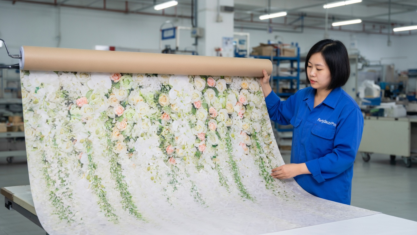 wedding backdrops Manufacturing Process 