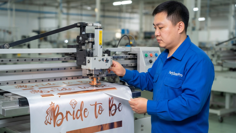 wedding sash Manufacturing Process 
