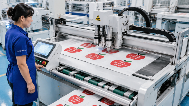white gift bags Manufacturing Process 
