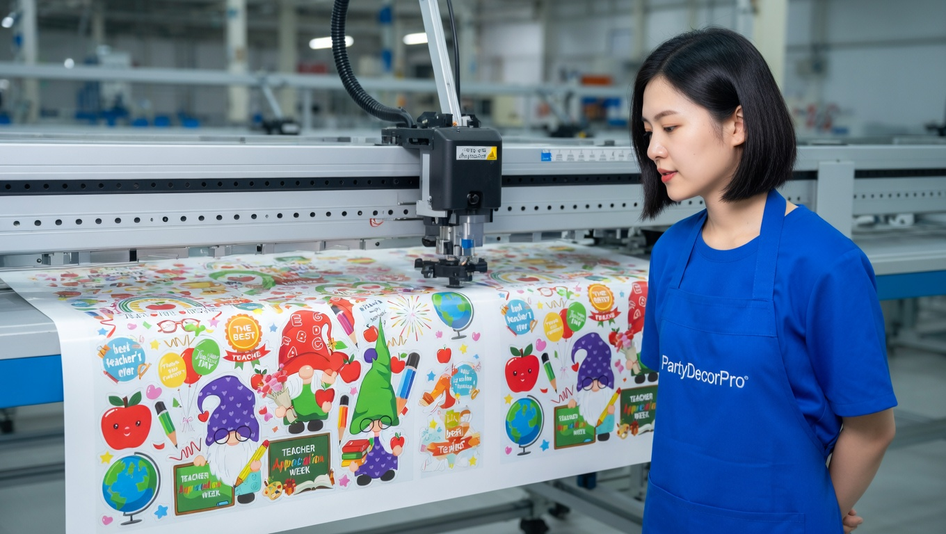 window clings inside Manufacturing Process