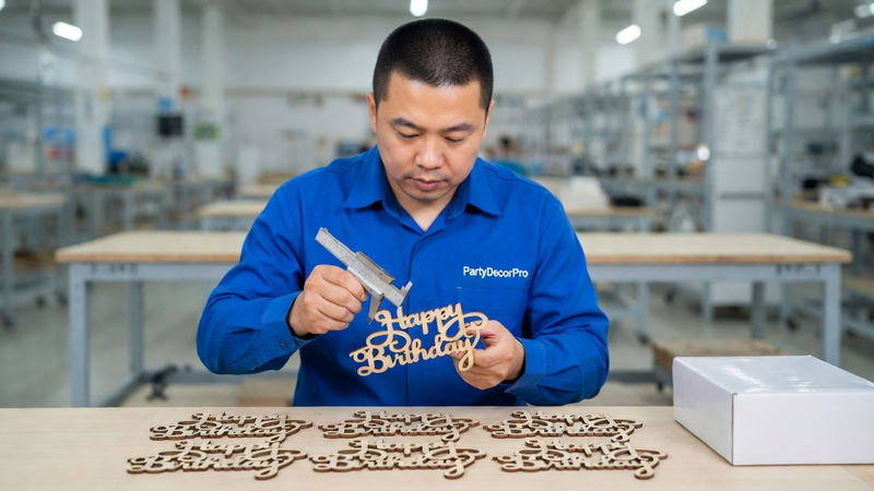 wooden craft letters Manufacturing Process 