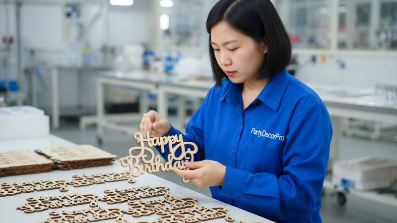 wooden craft letters Manufacturing Process 