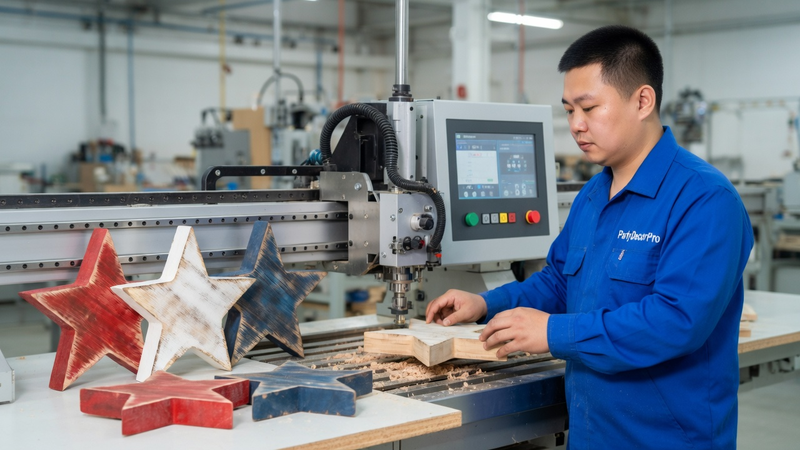 wooden crafted Manufacturing Process 