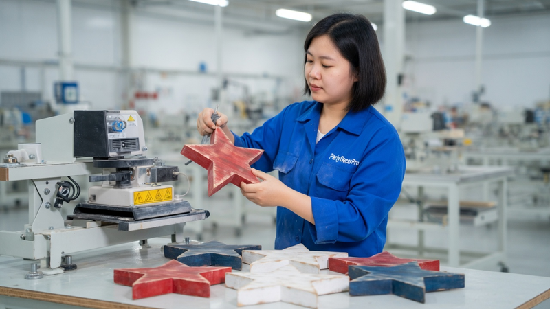 wooden crafted Manufacturing Process 
