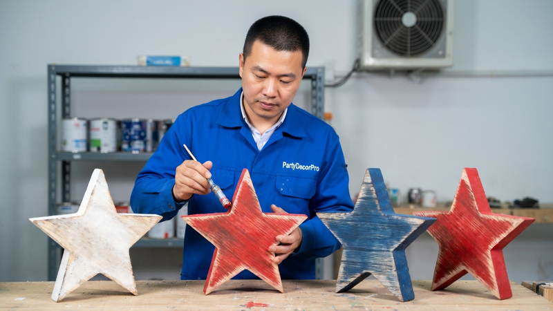 wooden crafted Manufacturing Process 