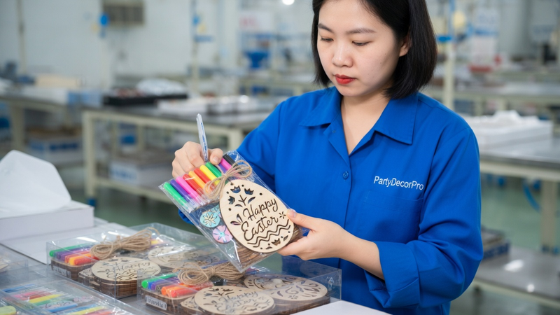 wooden ornaments to paint Manufacturing Process 