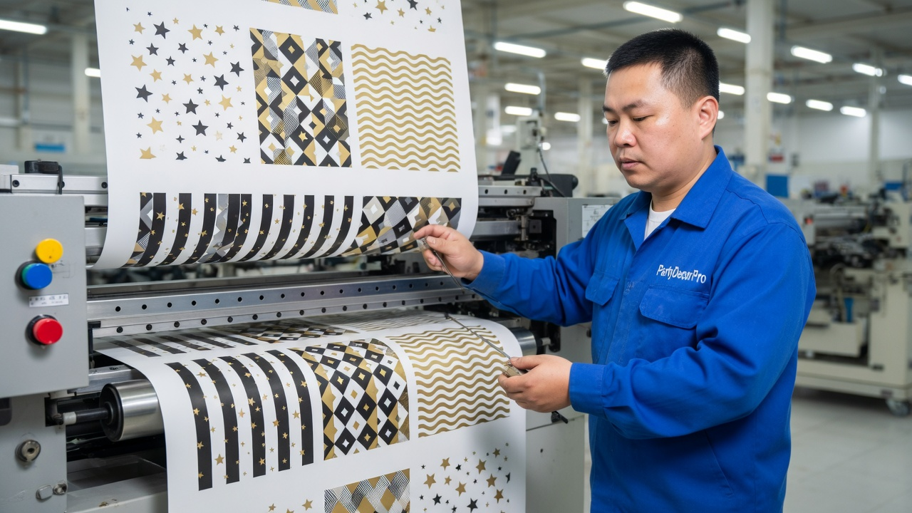 wrapping paper Manufacturing Process